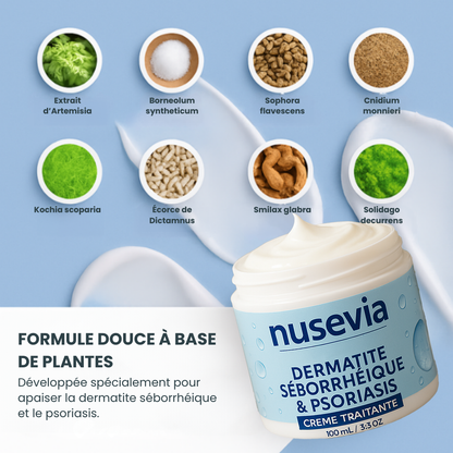 Crème Nusevia | Peau & cuir chevelu apaisés