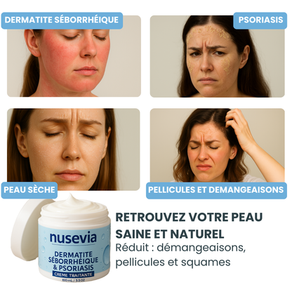 Crème Nusevia | Peau & cuir chevelu apaisés